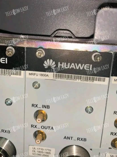  HUAWEI BTS 3900 MRFU-1800A 02318544 (WD5MMRFU73A) UL:1710-1770  DL:1805-1865  V2.080.2500